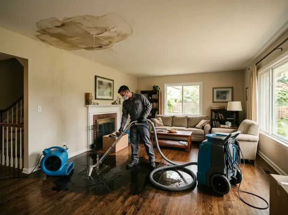 attic-pipe-burst-ceiling-drip-008 — frequently asked questions, Water Damage Restoration & Carpet Care in Grosse Pointe Wood…